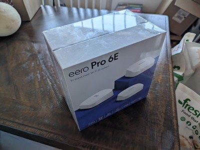 3 Pack | Eero Pro 6E Model:S010001 - New In Box - 