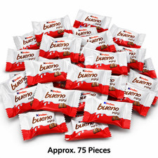 Kinder Bueno Mini Crispy Wafer with Creamy Nut Filling Milk Chocolate 1 Pound 