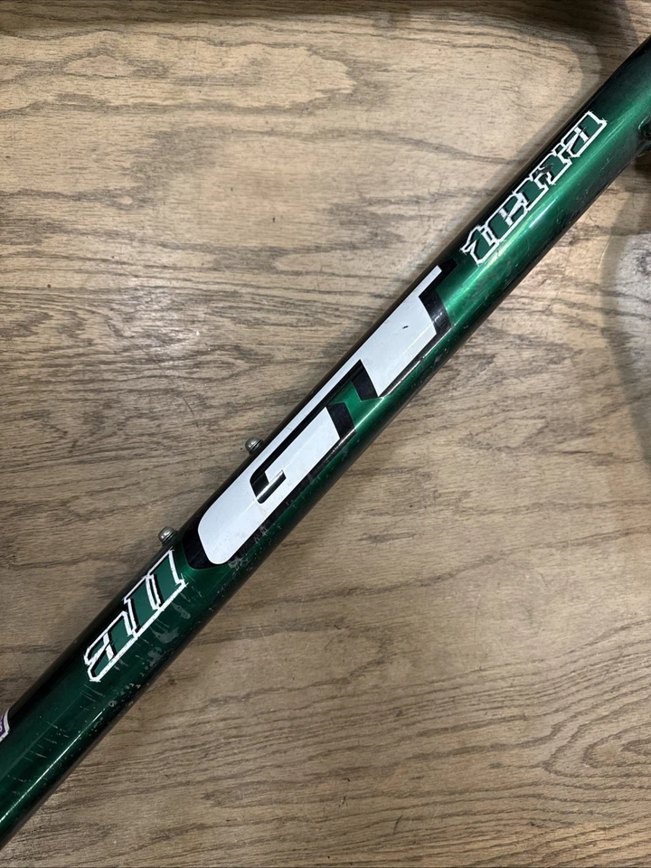 "Marco de bicicleta de montaña GT Tempest All Terra verde 26"" grande" Foto 4 de 4
