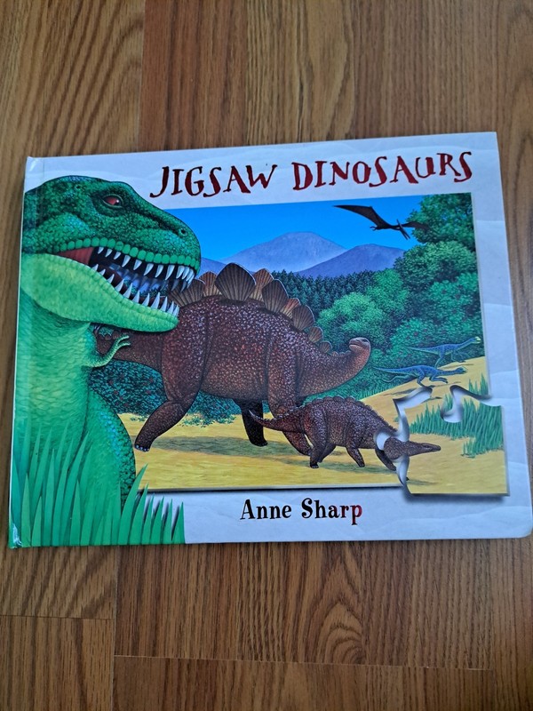Dinosaurs Puzzle Book Never Used