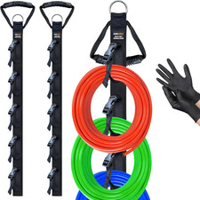 Extension Cord Organizer 2 Pack, Cord Storage Organizer with 5 Slots, Garage Gar