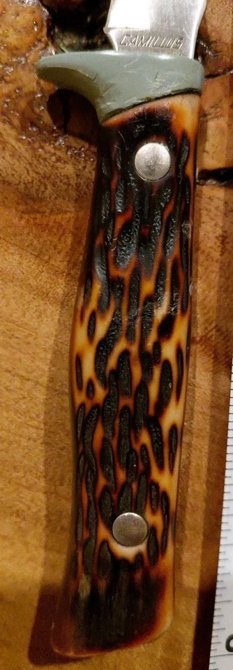 Camillus #1011 Sword Brand Hand Made in USA Fixed Blade Knife - Image 4 of 4