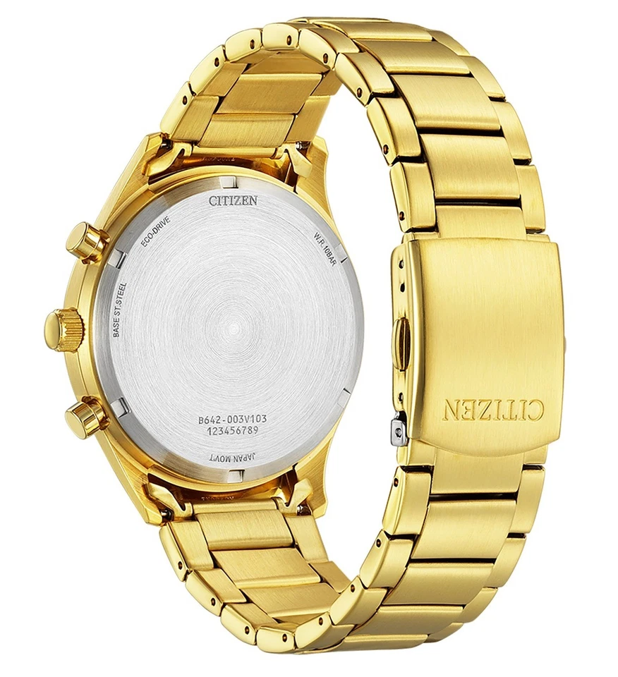 Citizen ECO-DRIVE Solar Chronograph 43 mm Herrenuhr UVP* 249,00 EUR CA7022-87E - Bild 3 von 4