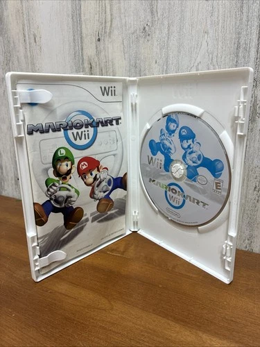 Nintendo Mario Kart Wii Racing multiplayer With Manual Complete