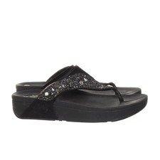 Wobbleboard, Flip Flops, Größe: 39, Schwarz, Damen #A6W