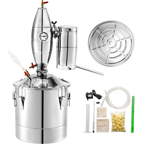 Uimoso Kessel Alkohol Destillieranlage 30L Wein Distille Schnapsbrennen