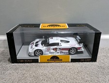 BRAND NEW 1/18 Chrono 1997 Lotus Elise GT1 Diecast Car Thai Prutirat H1072 White