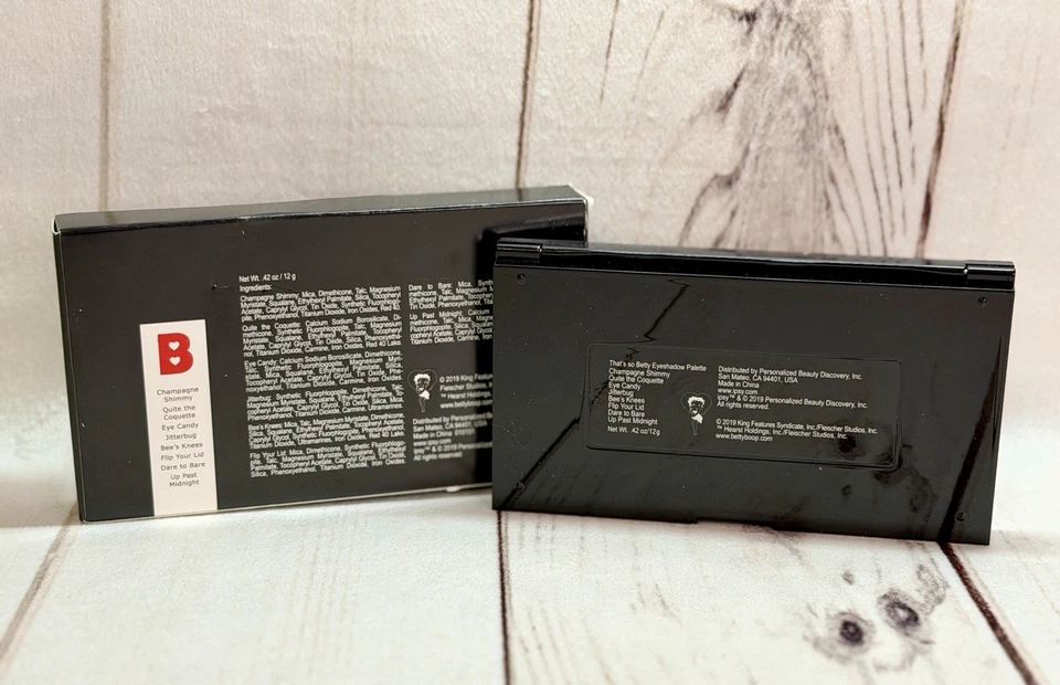 New in Box ~ Limited Edition Betty Boop x Ipsy That's So Betty Eyeshadow Palette - Image 3 of 3