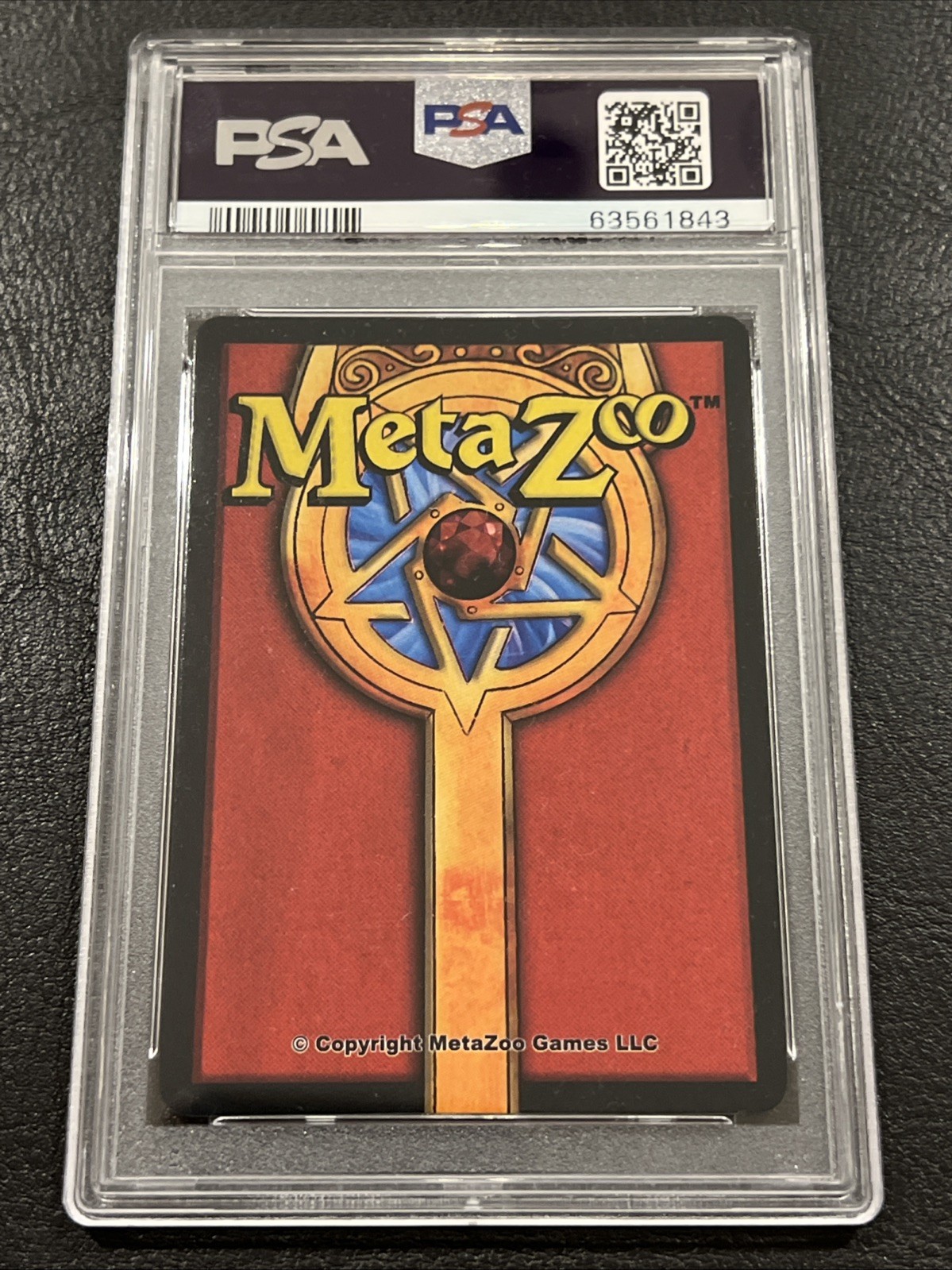 2020 Metazoo Sample Dragon’s Breath Full Holo PSA 8 NM-MINT