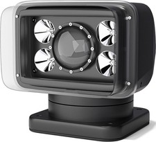 Remote Spotlight for Truck, Magnetic and IP68 Waterproof Marine Search Lights