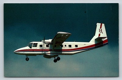 Princeton Airways GAF Nomad N60PA Airplane Aviation Photo Postcard