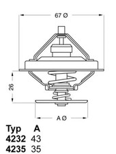 Thermostat BMW 2500