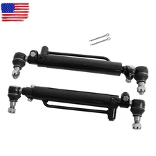 For Case 480C 480D 480F 580C 580D 2x Heavy-Duty Power Steering Cylinder D128454