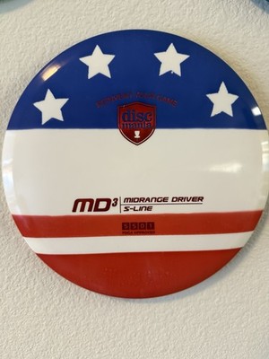 Stars And Stripes Dip Dyed Discmania MD3 S-Line 177g
