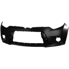 Front Bumper Cover Primed For 2014-2016 Toyota Corolla CE L LE LE ECO Models