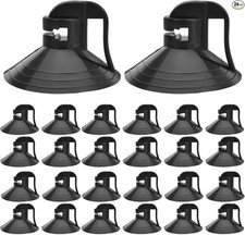 24Pcs Window Shades - Suction Cups for Car, Windshield, Kitchen, Color: Black