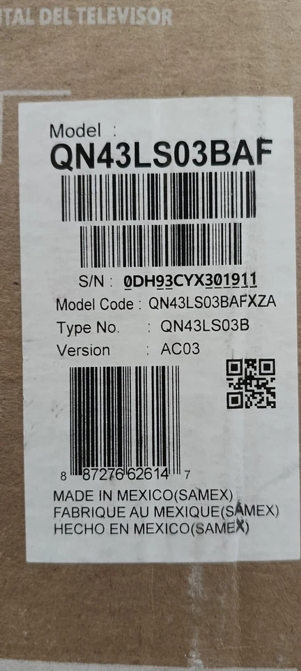 Samsung 43" Class The Frame QLED 4K UHD Smart Tizen TV - Image 3 of 3