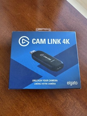 Elgato Cam Link 4K USB HDMI Video Capture Card 20GAM9901