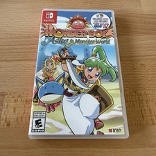 Nintendo Switch Wonder Boy Asha in Monster World CIB