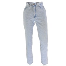 90s Vintage L.A. Blues Light Wash Jeans Womens 0 High Waist Tapered Leg Mom Fit