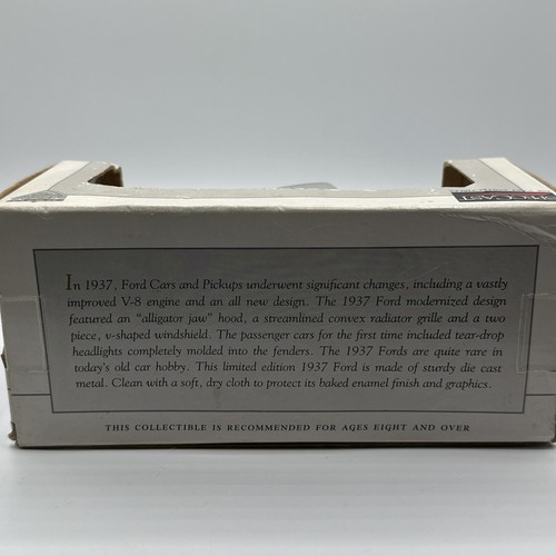SpecCast Limited Ed Die Cast Replica Eagle in ‘37 Ford Convertible 16093 - Picture 4 of 6