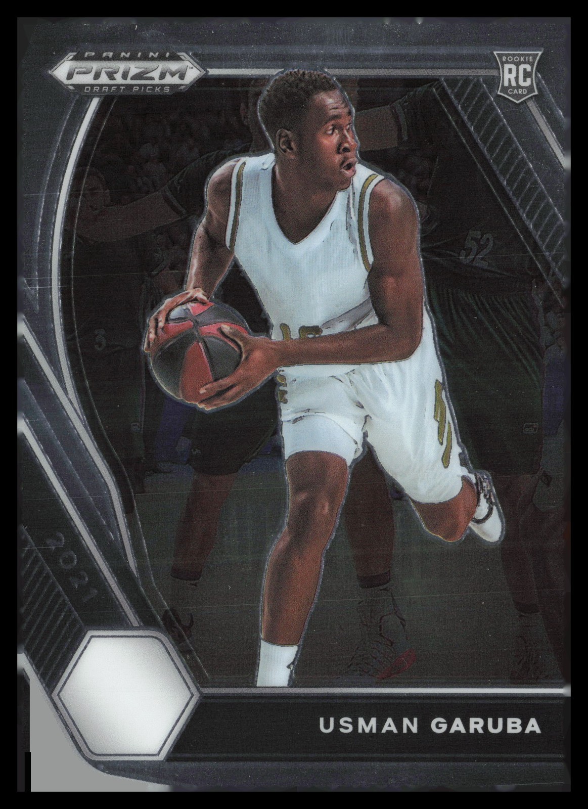 2021 Panini Prizm Draft Picks #41 Usman Garuba Real Madrid Basketball Card