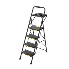 Neat Living 4-Step Ladder with Tool Platform