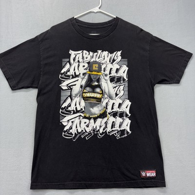 Carmella Fabulous T-shirt Mens  L Black Wwe Authentic Wear  double sided Graphic