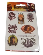 Pirates of The Caribbean At World s End Temporary Body Stickers Johnny Depp - DT