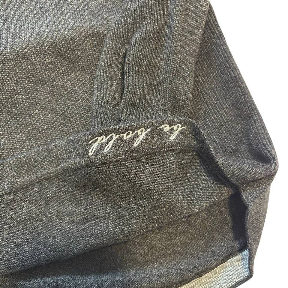 Suéter Lululemon Be Bold Backbend Mezcla Cachemira Manga Larga Negro Foto 3 de 4