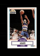 1990-91 Fleer - Michael Adams #46