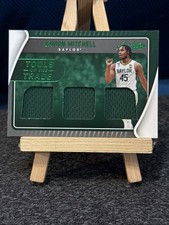 2022 Panini Absolute Davion Mitchell Tools of Trade Green Triple Patch #TOTT-20