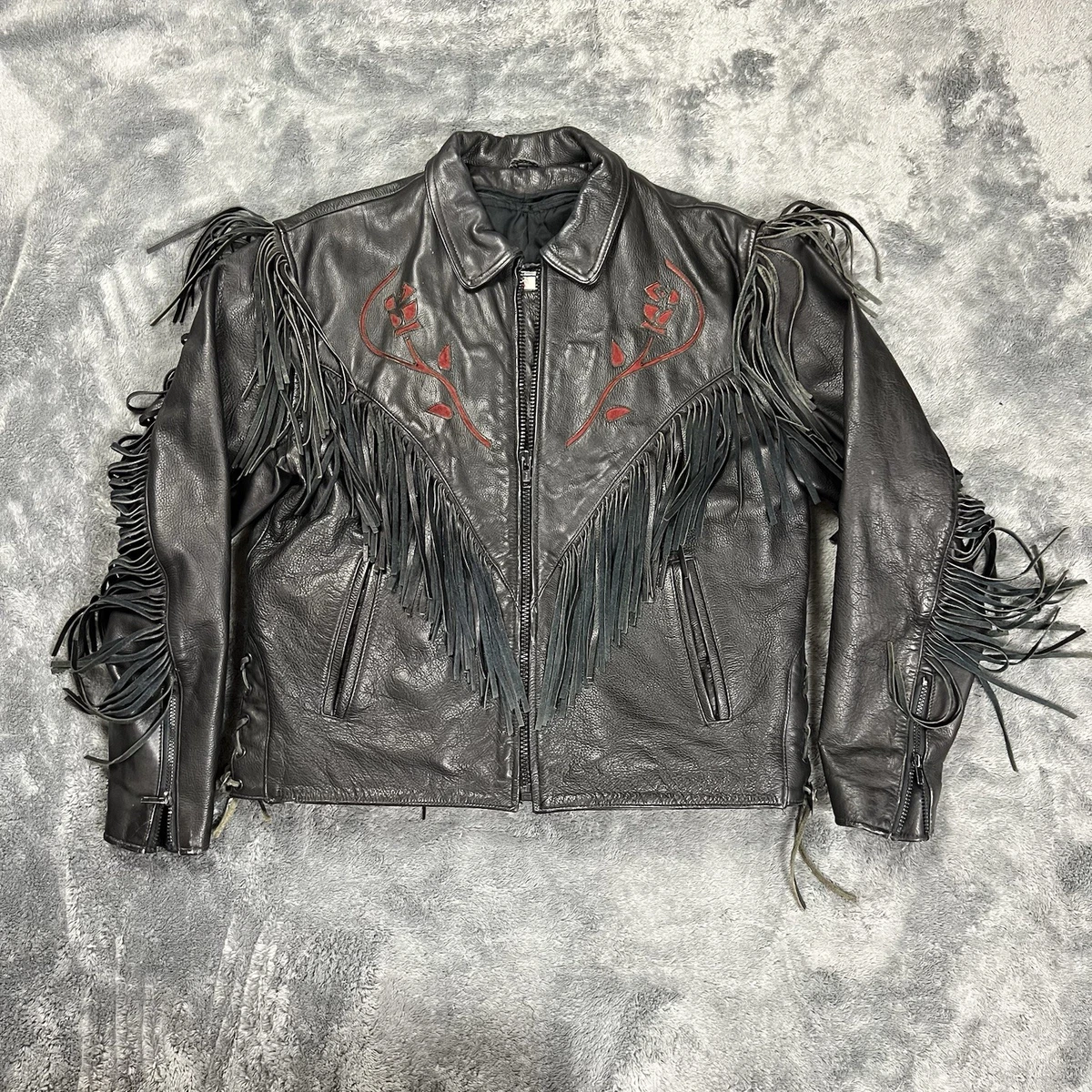 route 66 leather jacket products for sale | eBay