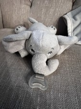 AVENT Soothies Pacifier Holder Snuggle Soother Elephant 6.5  / Elephant blankie