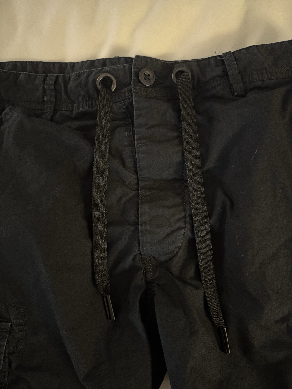 Diesel Black Cargo Shorts Size 31 thumbnail 3