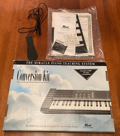 Miracle Piano Teaching System complete in box sealed IBM Kit nintendo nes WORKS!