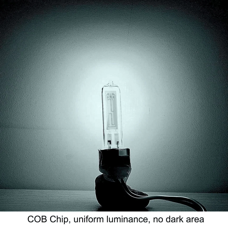 1/5/10xG4 LED 3W Bulb Glass Pen Base Lamp 3W = 40W G4 COB Dimmable 220V - Image 4 of 4