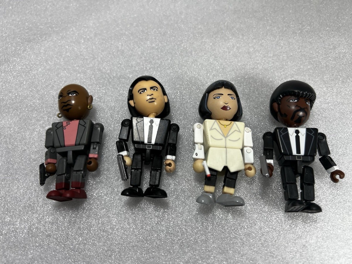 neca pulp fiction フィギュア 2004 NECA Figure LOT Pulp Fiction The Cast JULES Vincent THE GIMP