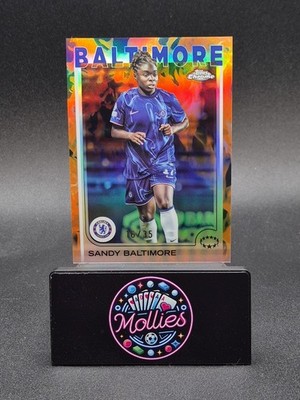 2024-25 Topps Chrome UEFA Women's Champions League Sandy Baltimore /35 Chelsea 