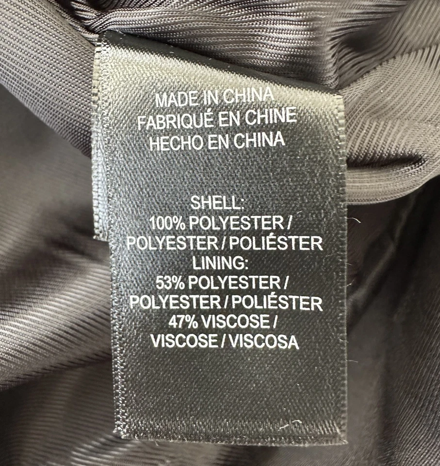 Kenneth Cole New York Men’s Softshell Bomber Jacket Black Size Large NWT - Image 3 of 4