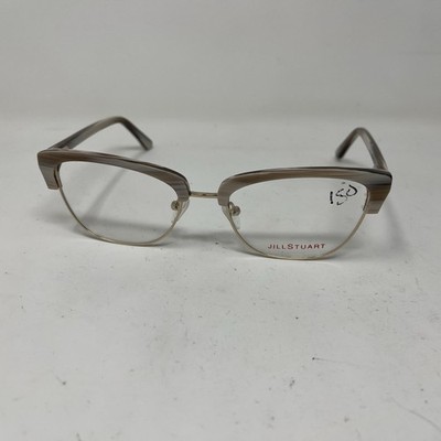 Jill Stuart Eyewear JS430-2 BROWN GOLD 53-18-135 FLEX HINGE EYEGLASSES 293F