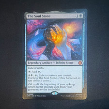 Magic: The Gathering The Soul Stone SPM 0066 Legendary Artifact English Blue