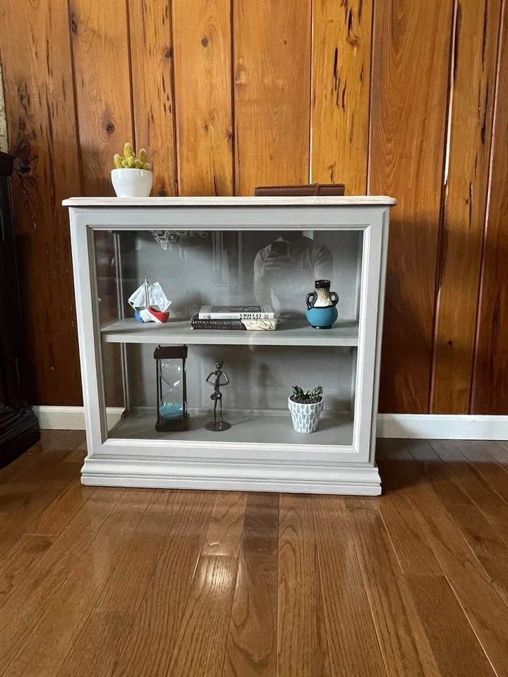 Витринный шкаф в фермерском стиле из цельного дерева - Изображение 2 из 4