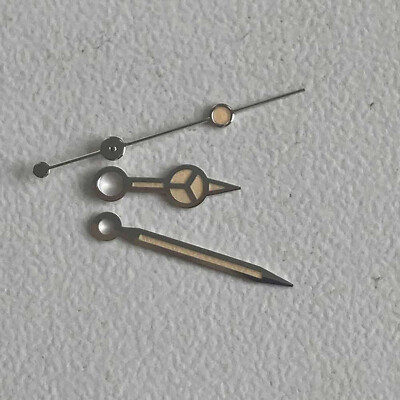 Watch Hands with Green Luminous Three Pointers Needles for NH35/36 8215 Movement