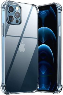 Apple iPhone 14 13 Pro Max Plus Case Klar Stoßfest Silikon Gel Cover