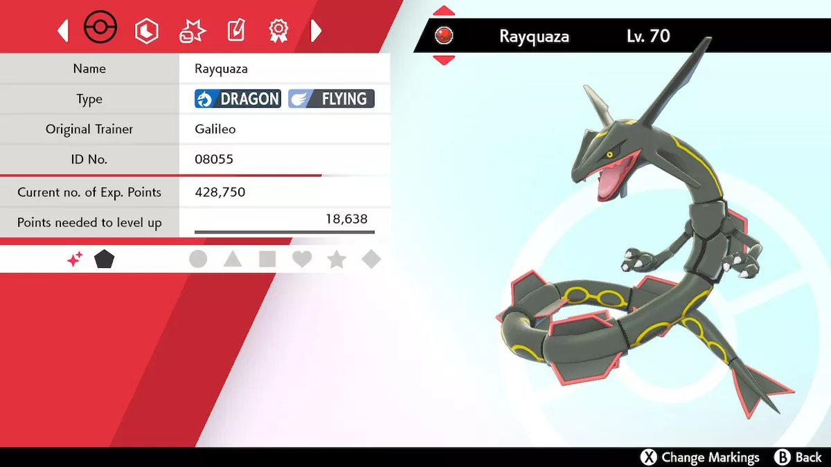 Shiny Rayquaza