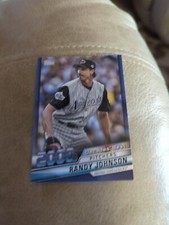 2020 Topps Decades Best Pitchers Blue Randy Johnson #DB-72 HOF