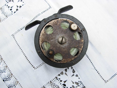 ANCIEN PETIT MOULINET pêche canne a mouche EUR 10,00