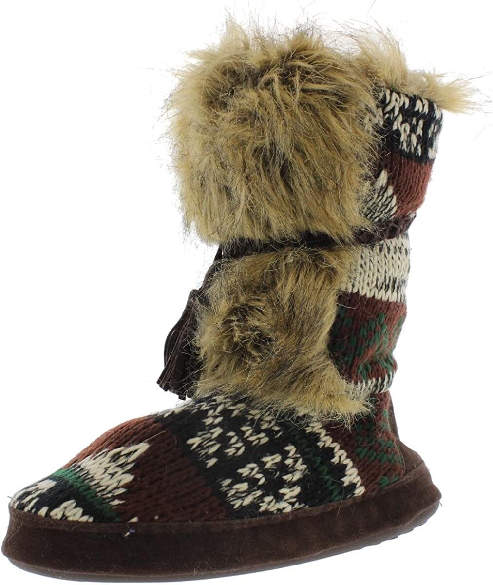 Ladies Boots Muk Luks Slipper Boots MUK LUKS Women's Jewel Sweater