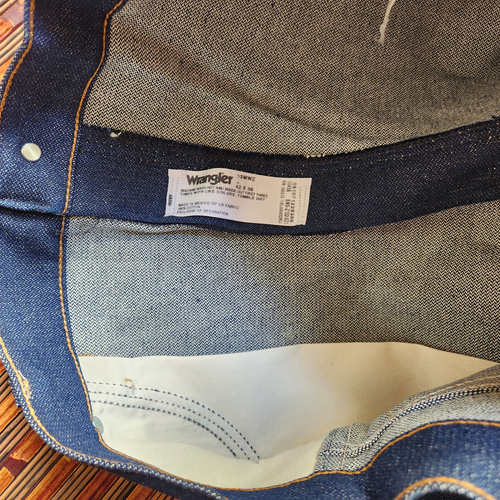 MEN's WRANGLER 42X36 prorodeo 13MWZ Cowboy Cut HEAVYWEIGHT DENIM JEANS BRAND NEW - Picture 8 of 14